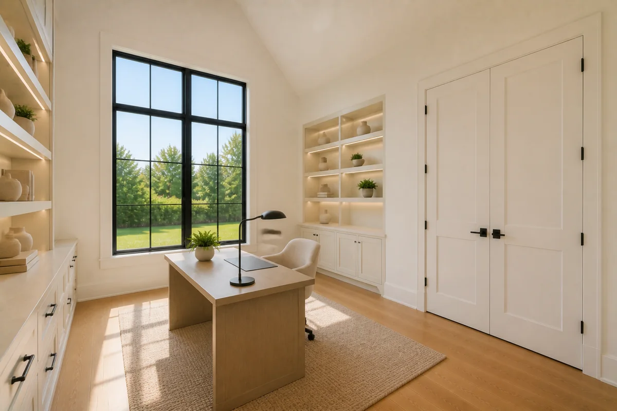 Study photograph from the cohesive sample property shoot.