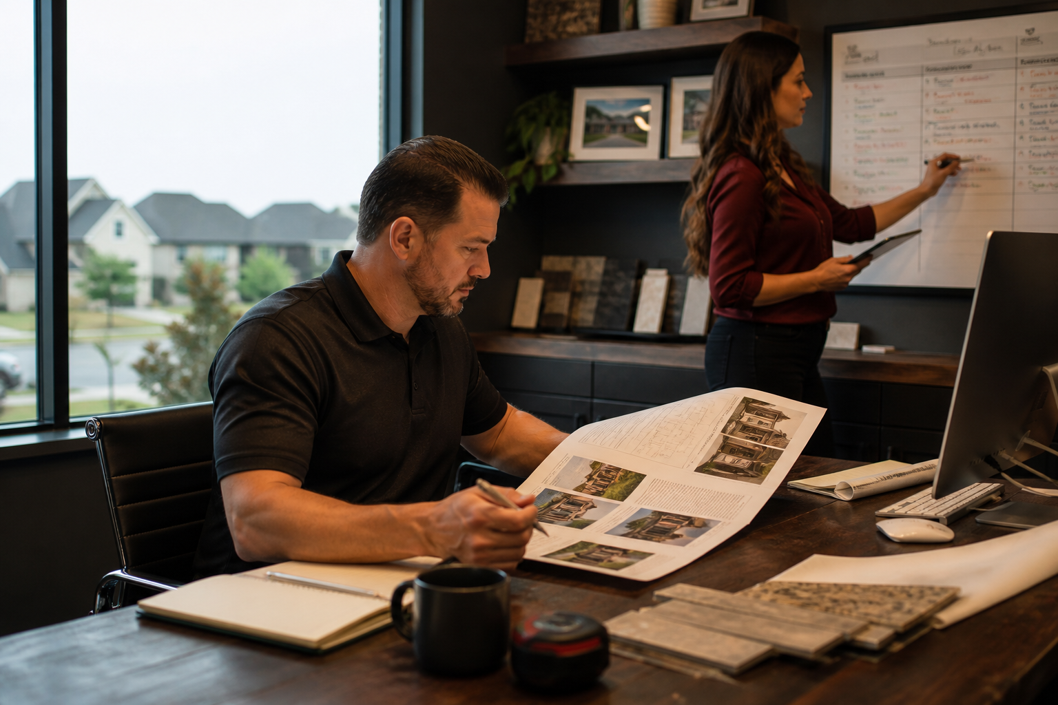 Converse team moving a customer opportunity through proposal follow-up